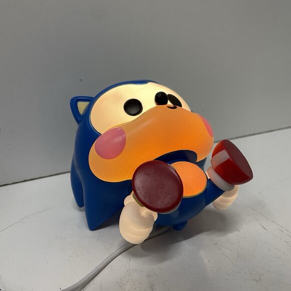 SMOKO SONIC THE HEDGEHOG AMBIENT LIGHT USB RARE DESK FIGURE Used Works - Picture 3 of 6